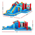 Kids Water Slide Pool Jumping Castle 615x322cm Inflatable