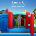 Kids Water Slide Pool Jumping Castle 615x322cm Inflatable