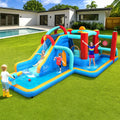 Kids Water Slide Pool Jumping Castle 615x322cm Inflatable