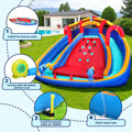 Kids Inflatable Water Slide Pool 408x386cm Splash Park Cannon Game