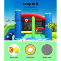 Happy Hop Inflatable Water Slide Jumping Castle Bouncer Splash Toy