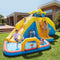 Keezi Inflatable Kids Pool Water Slide Splash Castle Football 622cmx542cm