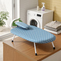 Artiss Tabletop Ironing Board Folding Legs Blue Small
