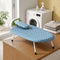 Artiss Tabletop Ironing Board Folding Legs Blue Small