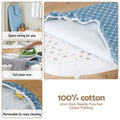 Artiss Tabletop Ironing Board Folding Legs Blue Small