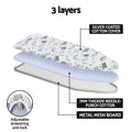 Artiss Wall Mounted Foldable Ironing Board White 80cm