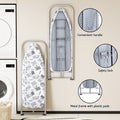 Artiss Wall Mounted Foldable Ironing Board White 80cm