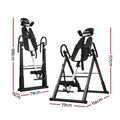 Everfit Inversion Table Back Stretcher Home Gym Exercise Grey