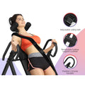 Everfit Inversion Table Back Stretcher Home Gym Exercise Grey