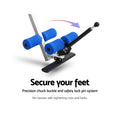 Everfit Inversion Table Back Stretcher Home Gym Exercise Inverter Blue
