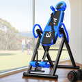 Everfit Inversion Table Back Stretcher Home Gym Exercise Inverter Blue