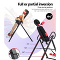 Everfit Inversion Table Back Stretcher Gravity Exercise Home Gym Black