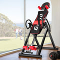Everfit Inversion Table Back Stretcher Gravity Exercise Home Gym Black