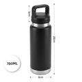 Everfit 750ML Insulated Water Bottle Stainless Steel Drink Bottle