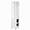 Artiss Lockable Jewellery Cabinet, Mobile Frameless Mirror, White