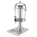 5-Star Chef 8L Beverage Juice Dispenser Tap Ice Tube Single Drip Tray