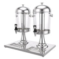 5-Star Chef 16L Dual Tank Juice Dispenser Drink Beverage Server Ice Tubes