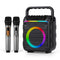 Alpha Karaoke Machine Bluetooth 2 Wireless Microphones Portable