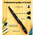 5-Star Chef 7pc Kitchen Knife Set Stainless Steel Sharpener