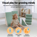 Keezi Kids Climbing Blocks 4pc Foam Soft Indoor Play Set Toddler
