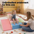 Keezi Kids Foam Climbing Blocks 5pc Soft Indoor Toddler Playset