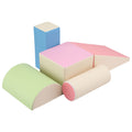 Keezi Kids Foam Climbing Blocks 5pc Soft Indoor Toddler Playset