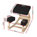 Artiss Kneeling Chair Ergonomic Posture 120kg Black