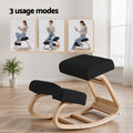 Artiss Kneeling Chair Ergonomic Posture 120kg Black