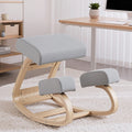 Artiss Kneeling Chair Ergonomic Memory Foam 120kg Grey