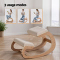 Artiss Kneeling Chair Ergonomic Posture Memory Foam 120kg Beige