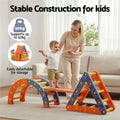 Keezi Kids Climbing Frame Slide Pikler Triangle Arch Indoor Outdoor