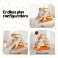 Keezi Kids Climbing Frame Slide Indoor Outdoor Toddler Pikler Triangle