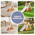 Keezi Kids Climbing Frame Slide Indoor Outdoor Toddler Pikler Triangle