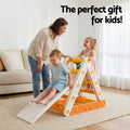Keezi Kids Climbing Frame Slide Indoor Outdoor Toddler Pikler Triangle
