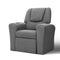 Keezi Kids Recliner Chair Grey Linen Armchair Sofa Lounge