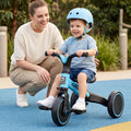 RIGO Tricycle Bike, Kids Bike with 3 wheels, Carbon Steel 70cm Blue