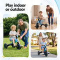 RIGO Tricycle Bike, Kids Bike with 3 wheels, Carbon Steel 70cm Blue