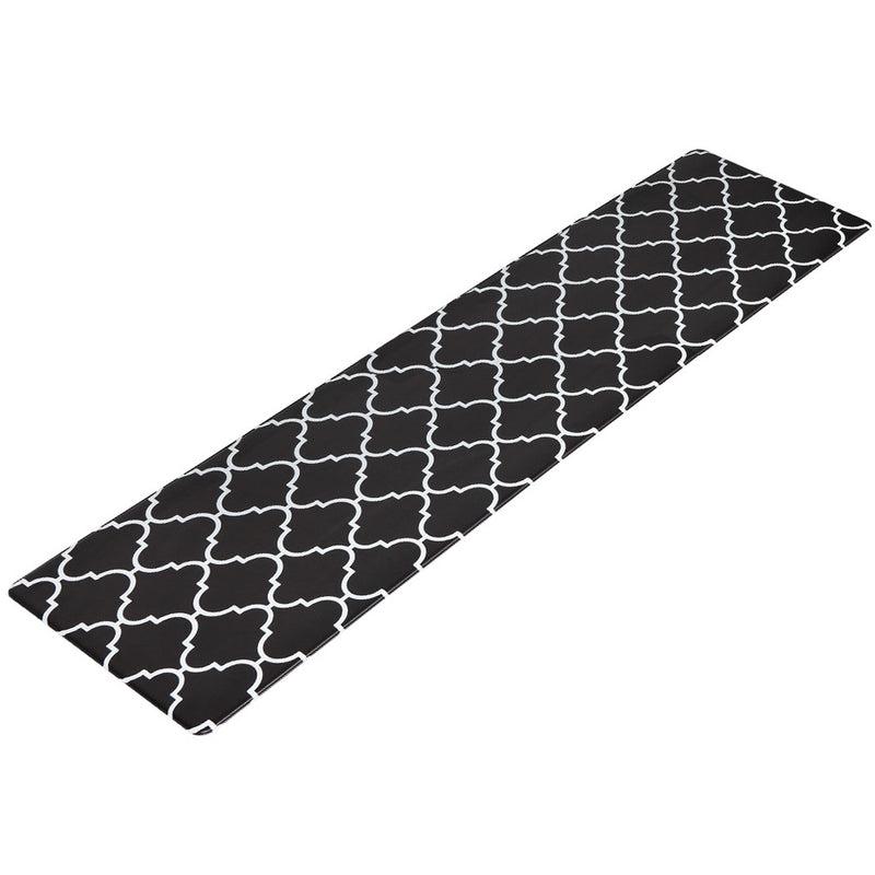 Artiss Kitchen Mat 45x180cm PVC Non-slip Floor Rug Grey
