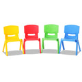Keezi Kids Chairs Set 4 Plastic Activity Study Chair 50KG