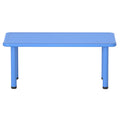 Keezi Kids Square Activity Table 60x120cm Plastic Desk
