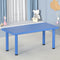 Keezi Kids Square Activity Table 60x120cm Plastic Desk