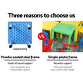 Keezi Kids Table 60x60cm Plastic Square Activity Study Desk
