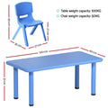 Keezi Kids Table Chairs Set 5PC Children Study Desk Plastic Furniture