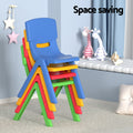 Keezi Kids Table Chairs Set 5PC Children Study Desk Plastic Furniture