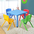 Keezi Kids Table Chairs Set 5PC Children Study Desk Plastic Furniture