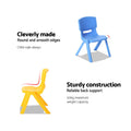 Keezi Kids Table Chairs Set 5PC Children Study Desk Plastic Furniture