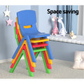 Keezi Kids Table Chairs Set 9PCS Study Desk Furniture Children Plastic