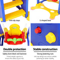 Keezi 120cm Kids Slide Swing Basketball Hoop Playground Set Blue