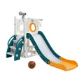 Keezi Kids Slide Basketball Hoop Outdoor Playground Toys Telescope