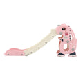 Keezi Kids Slide 125cm Basketball Hoop Outdoor Playground Dragon Pink